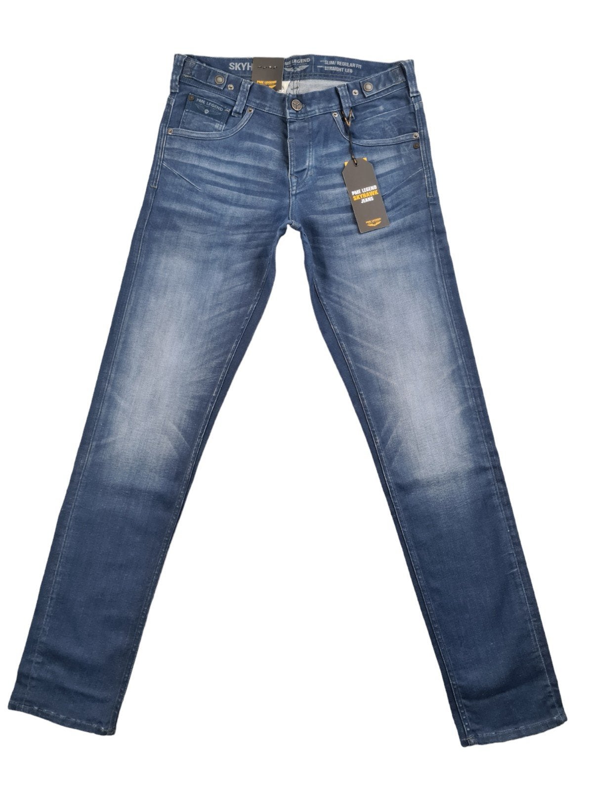 PME SKYHAWK Slim Fit W31 L34 STRETCH JOD3134 NIEUW BLUE/GREY, New Yorkstraat 50, 1175 RD Lijnden, https://www.justbrands.nl/klantenservice