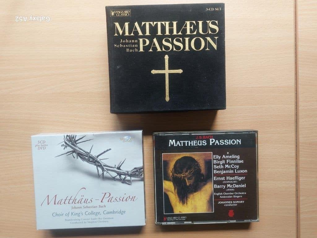 Mattheus Passion cd boxen 3x, Gebruikt, Boxset, Overige componisten, Overige typen