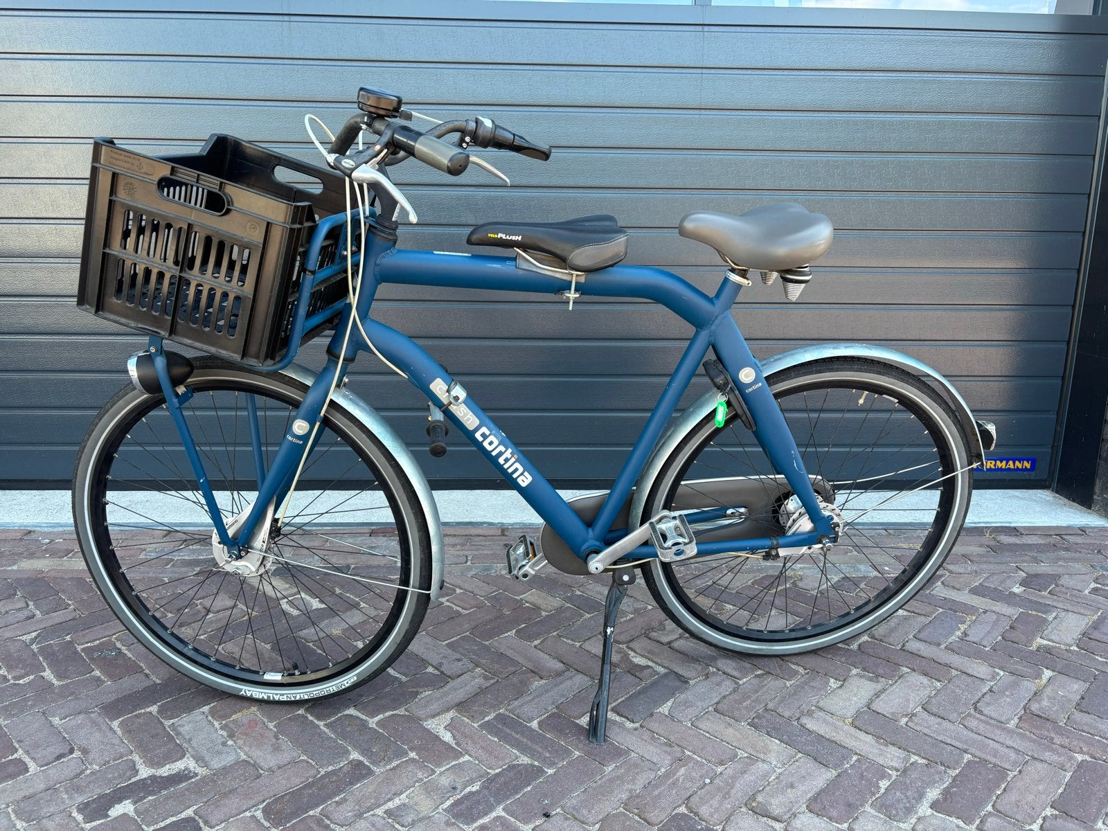 Cortina Crush Transportfiets, framemaat 61, Gebruikt, Versnellingen, Trommelrem, Ophalen
