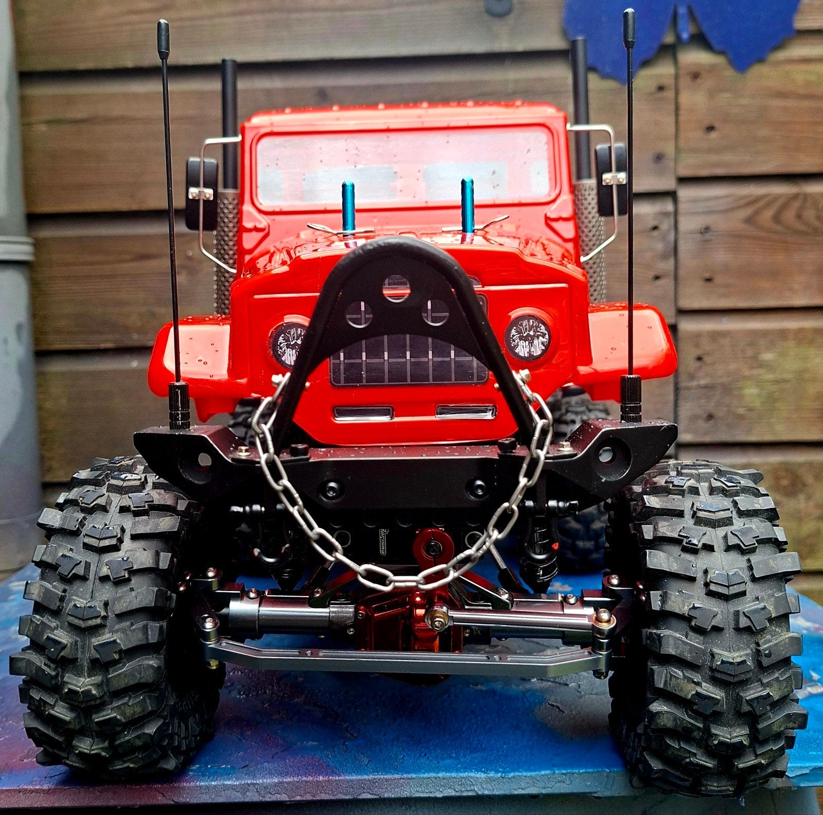 Zelfbouw toyota 6x6, Elektro, Auto offroad, Nieuw, Ophalen of Verzenden