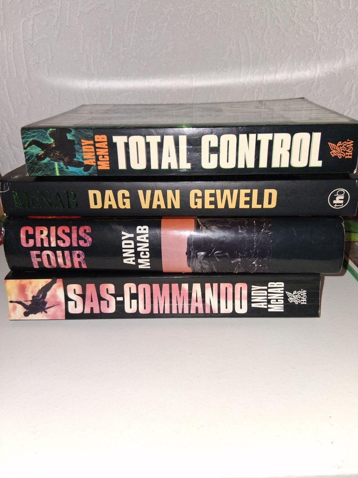 4 boeken van Andy McNab, Boeken, Ophalen of Verzenden, Gelezen, Andy McNab