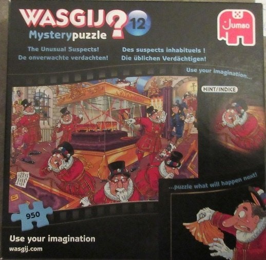 Wasgij? 12 - Beefeaters puzzel, Ophalen of Verzenden, 500 t/m 1500 stukjes, Zo goed als nieuw, Legpuzzel