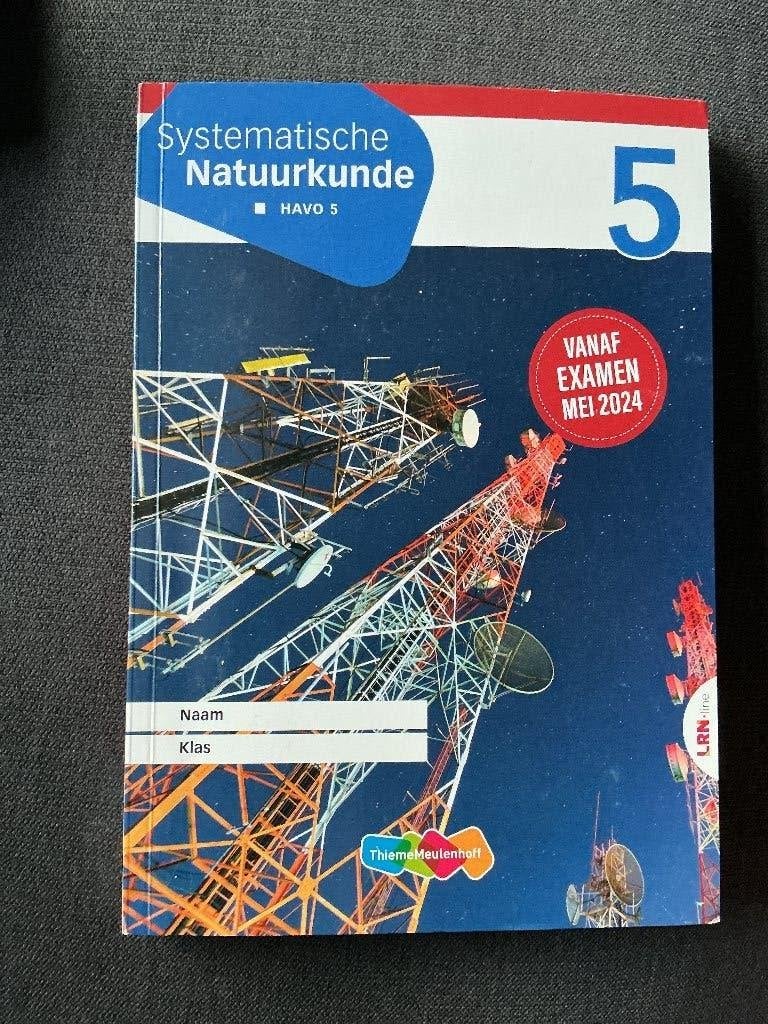 Systematische Natuurkunde 5 HAVO - Vanaf examen Mei 2024, Boeken, Natuurkunde, Ophalen of Verzenden, Zo goed als nieuw, HAVO