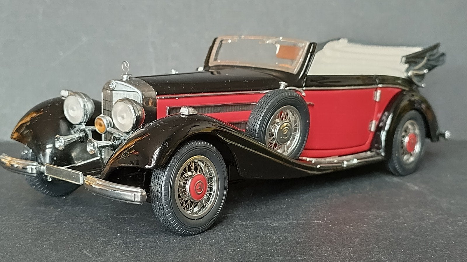 Mercedes Benz 540 K 1:24 CMC Germany Pol, Overige merken, Auto, Verzenden, .