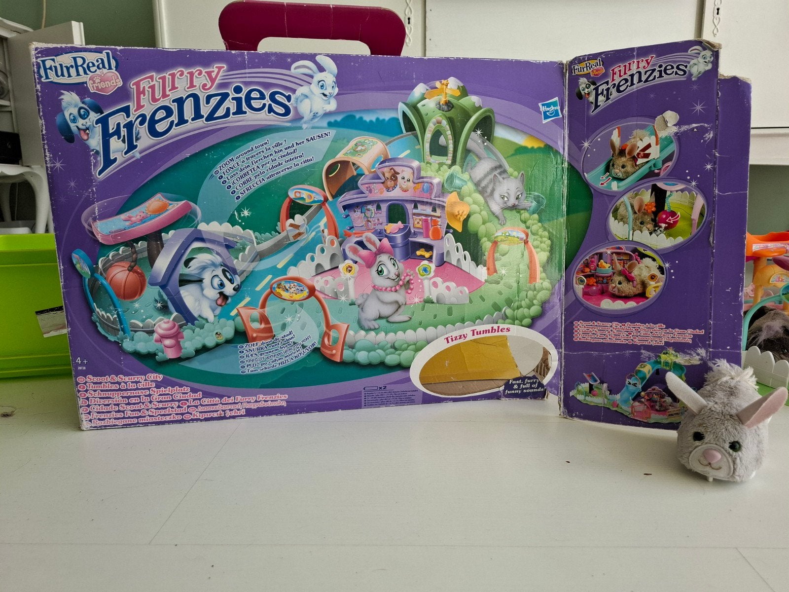 FurReal Friends Furry Frenzies speelset met 9 diertjes, Ophalen of Verzenden, Gebruikt, Jongen of Meisje