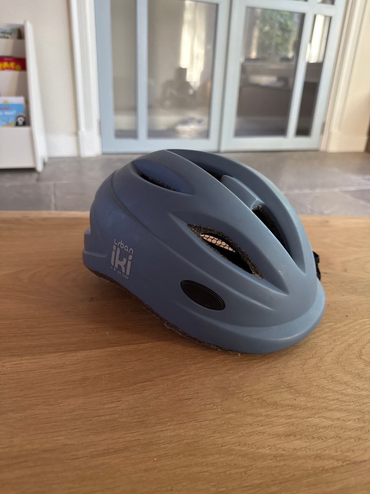 Urban Iki Fietshelm - Blauw, Fietsen en Brommers, Fietsaccessoires | Fietshelmen, Ophalen of Verzenden, Gebruikt, Overige maten