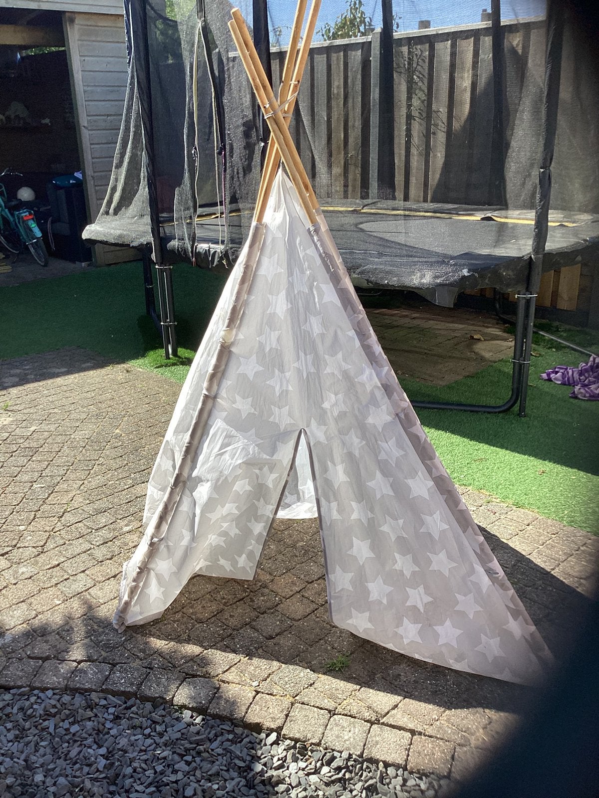 Tent, Ophalen of Verzenden, Zo goed als nieuw, Overige materialen