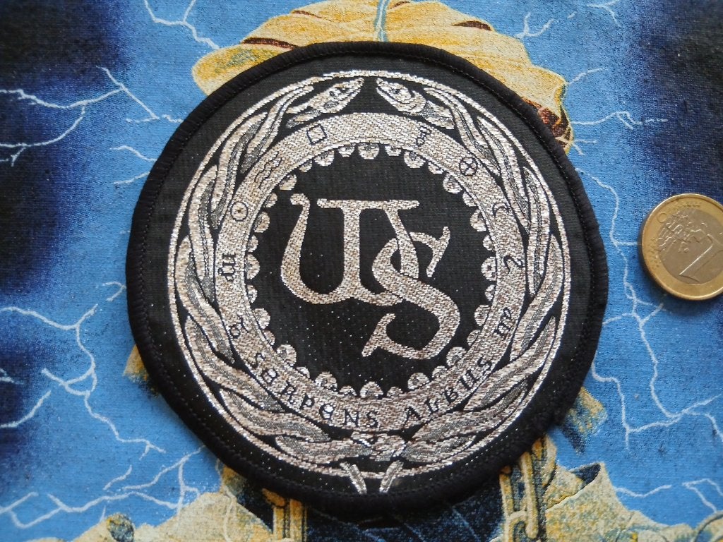 Whitesnake zeer zeldzame 1984 patch w39+ zilver glitter, Verzenden, Nieuw, Kleding