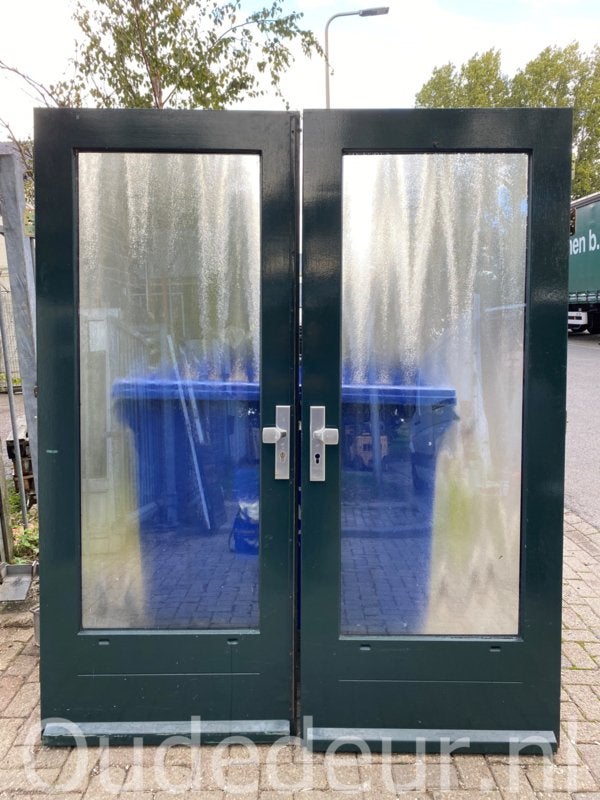 nr. a288 hardhouten buitendeur/voordeur met ondoorzichtig, Doe-het-zelf en Verbouw