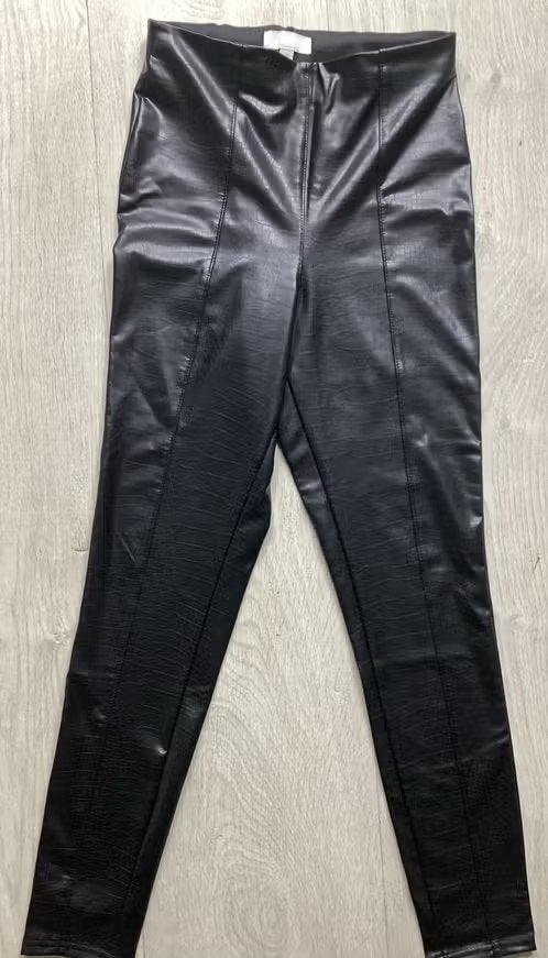 H&M Zwarte Croco-look Legging Maat S, H&M, Zwart, Ophalen of Verzenden, Zo goed als nieuw