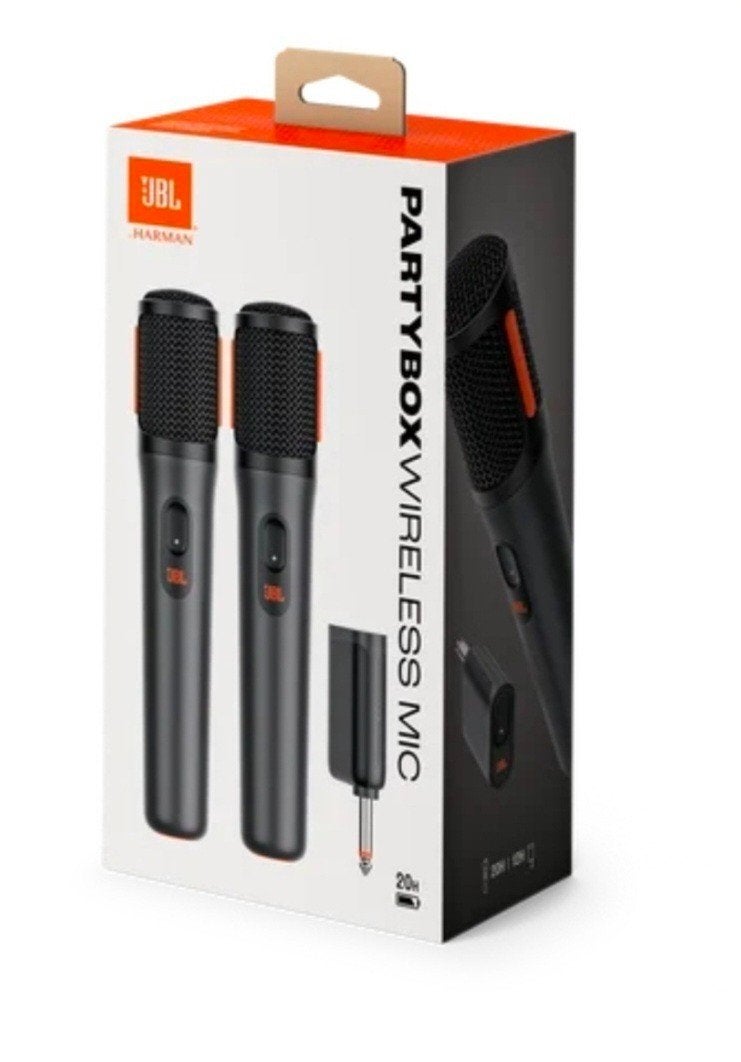 JBL Wireless Microfoons (2 stuks)   Gratis JBL Safe Box !!!