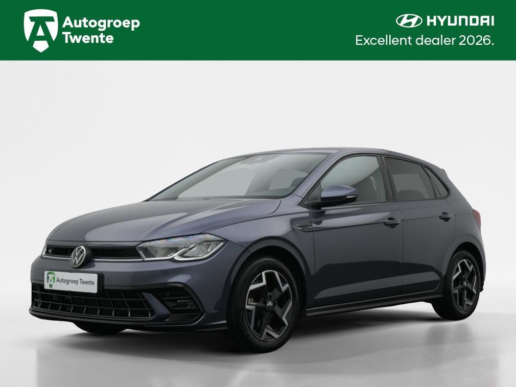 Volkswagen Polo 1.0 TSI R-Line | 115 PK | Private Lease 499,, Auto's, 12 maanden, Stof, Gebruikt, Zwart