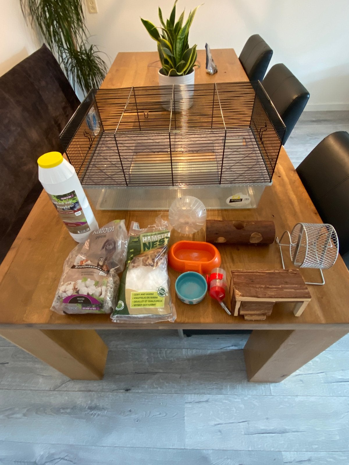 Hamster kooi / knaagdier kooi van het merk Ferplast., Minder dan 60 cm, Kooi, Minder dan 75 cm, Zo goed als nieuw