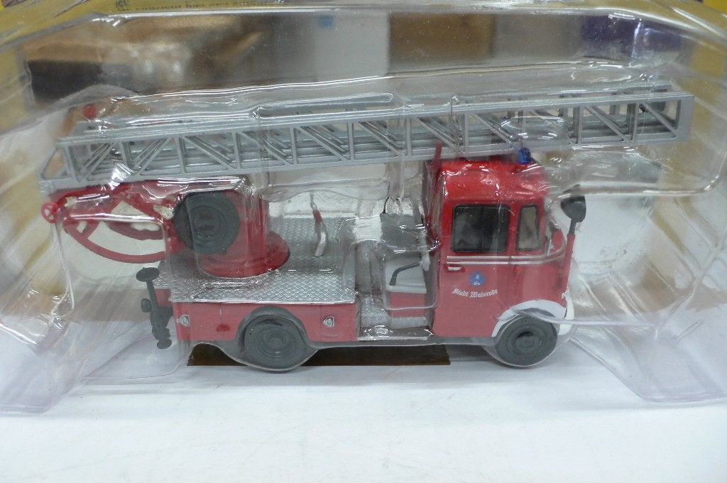 mercedes brandweerladderauto - altaya - 1/43, Verzenden, Nieuw, Bus of Vrachtwagen, Overige merken