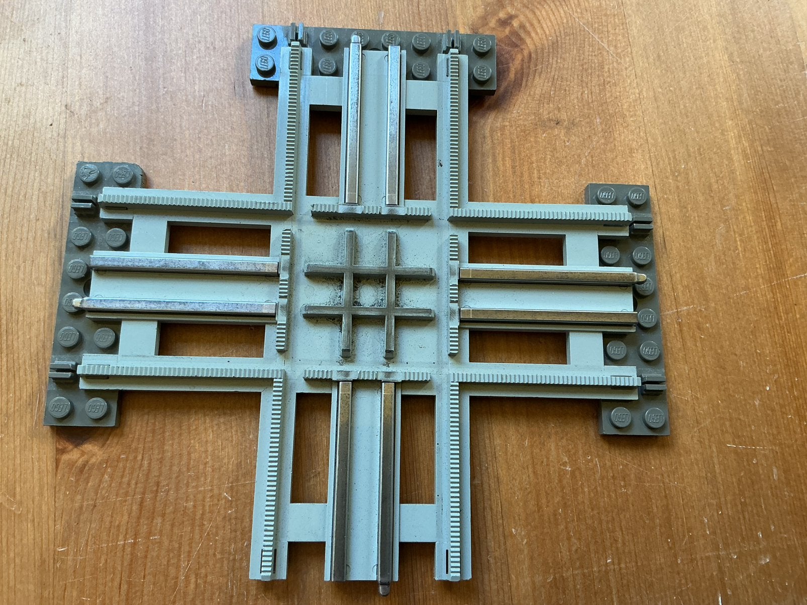 LEGO 12 VOLT TREINBAANKRUISING, Ophalen of Verzenden, Gebruikt