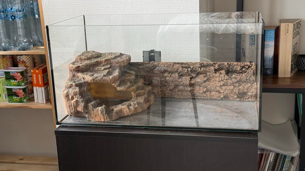 Terraruim 60x30x30, Ophalen, Gebruikt, Terrarium of Paludarium
