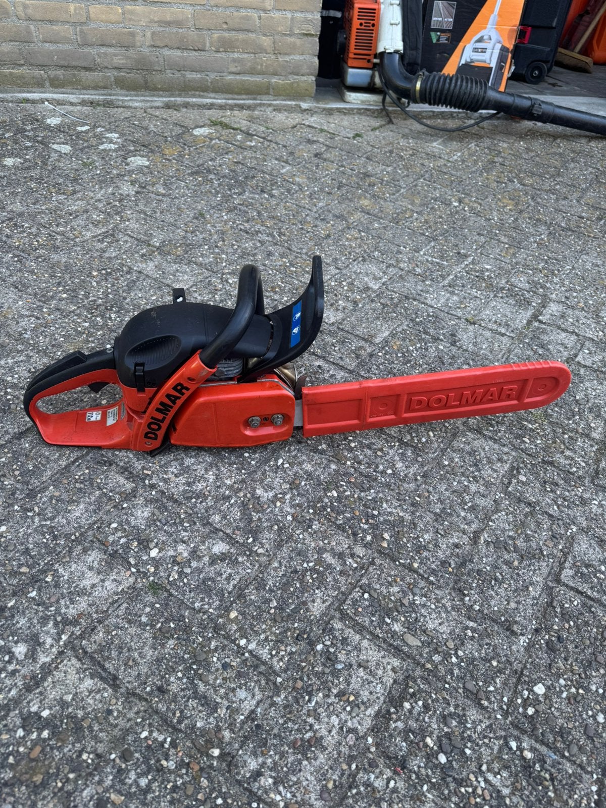 dolmar kettingzaag, Tuin en Terras, Ophalen, Gebruikt, Benzine