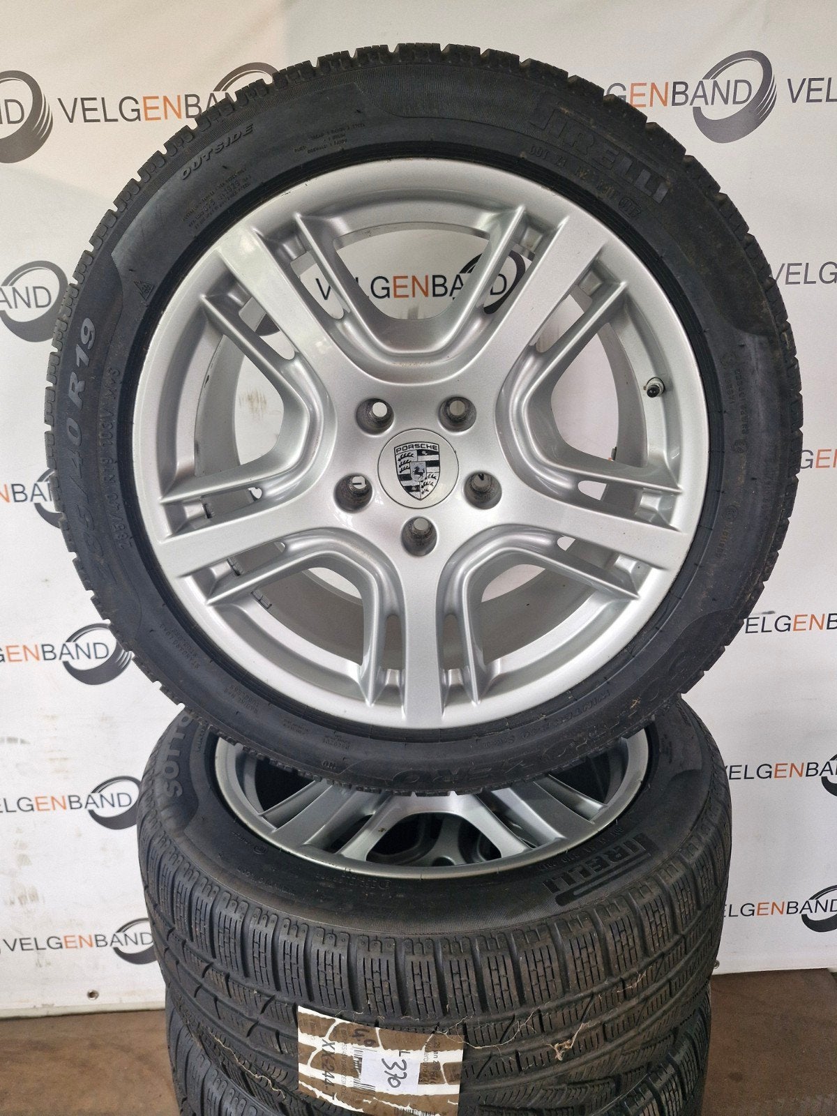 Winterset Porsche Panamera 5x130 71,6 255 45 285 40 19, 19 inch, Gebruikt, 255 mm, .