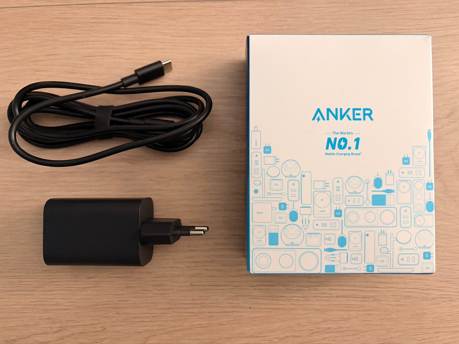 Anker Nano Charger (100W) Ongebruikt!, Ophalen of Verzenden, Zo goed als nieuw
