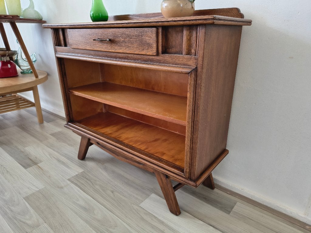 Vintage dressoir of boekenkastje | mid-century stijl, Ophalen of Verzenden