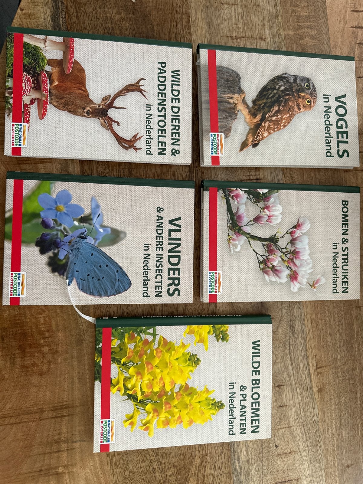 Nieuwe Natuurgidsen Nederland - 5 Delen (Postcode Loterij), Verzenden, Nieuw, Natuur algemeen