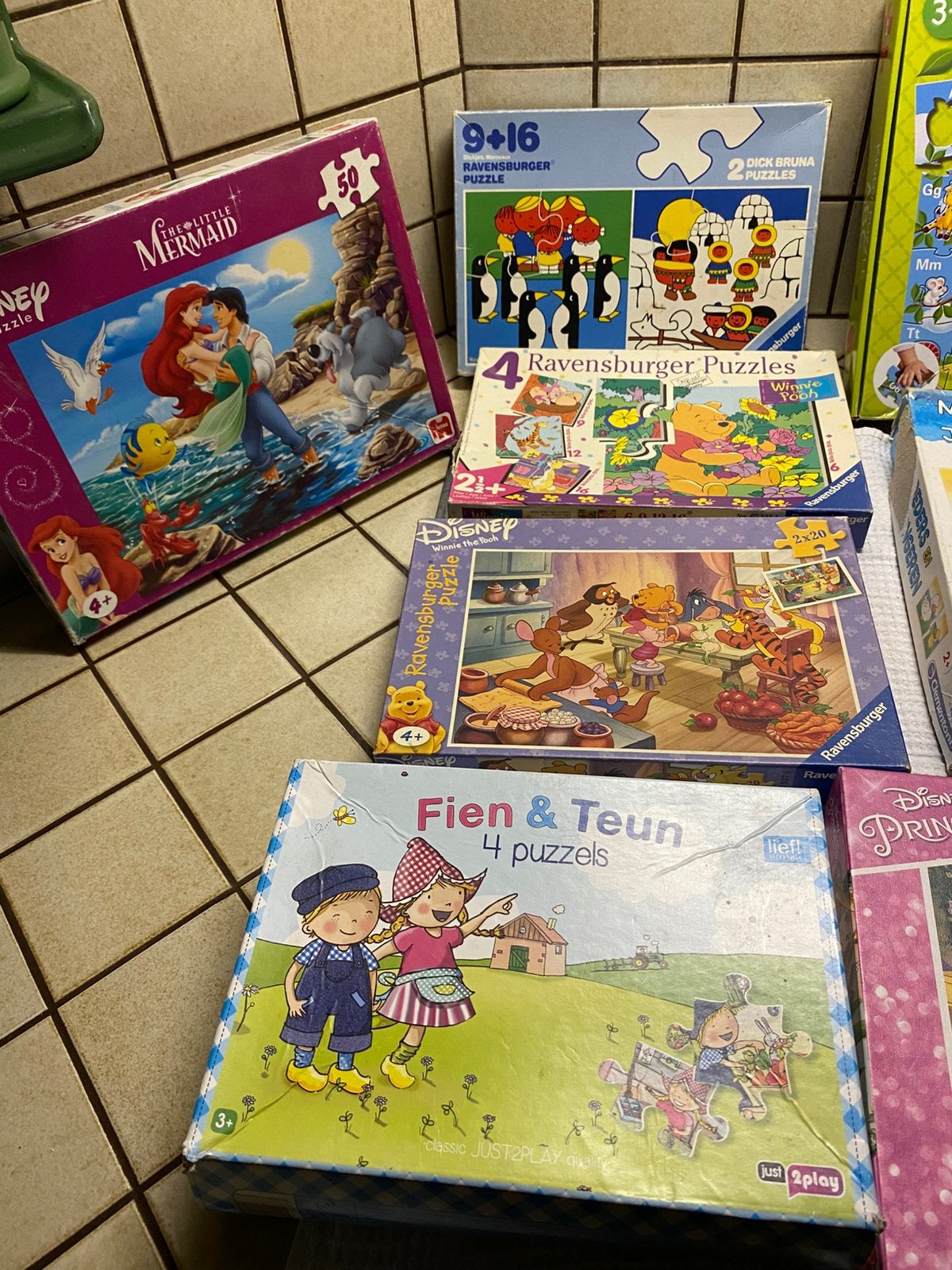 Kinder legpuzzels vanaf 0,50€, Ophalen, Gebruikt