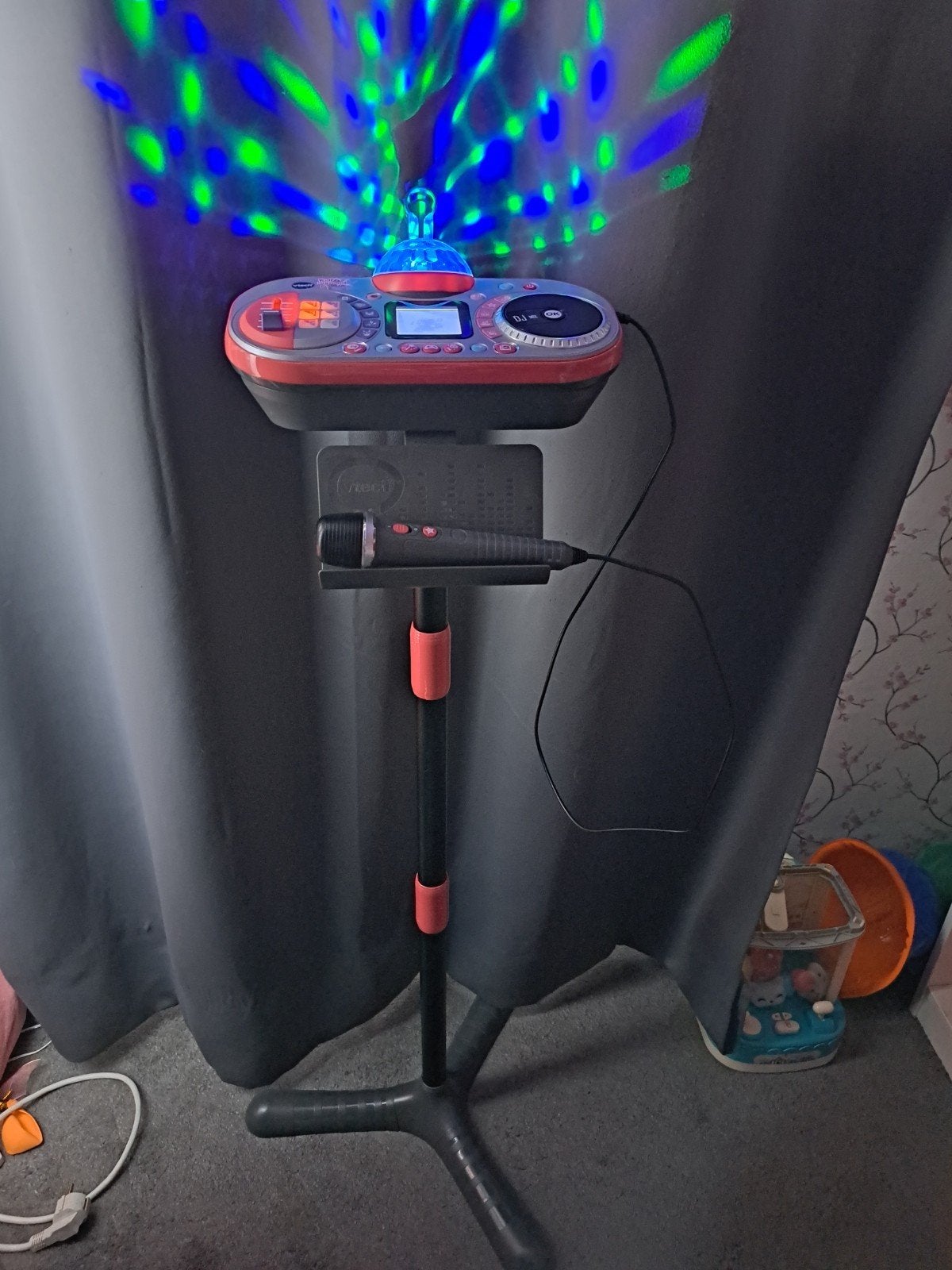 VTech Kidi Super Star DJ Studio met microfoon en lichtshow, Ophalen of Verzenden, Gebruikt, Jongen of Meisje