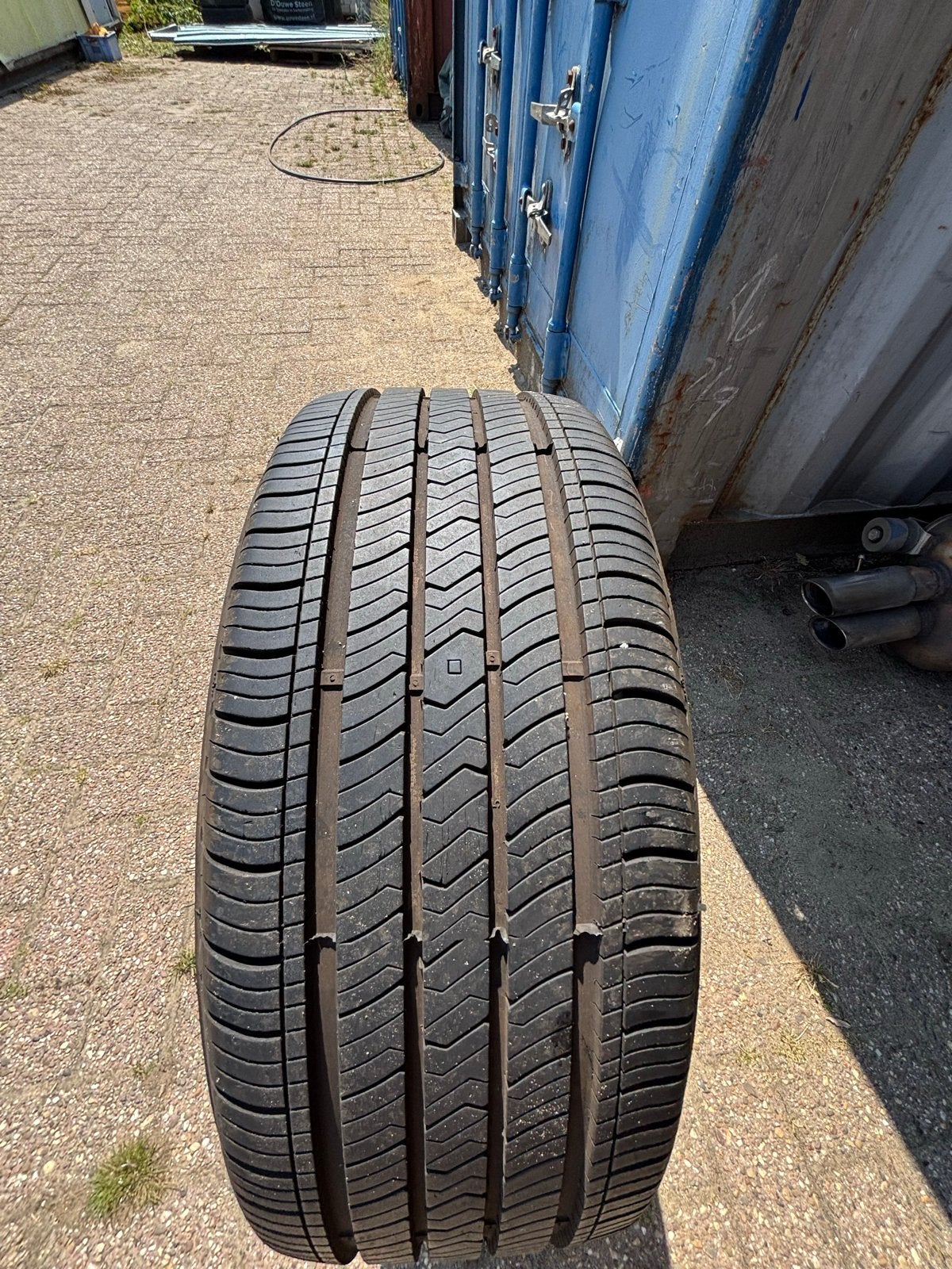 All-season banden met velgen voor BMW X3/X5 (18 inch), Ophalen, 18 inch, Gebruikt, Banden en Velgen