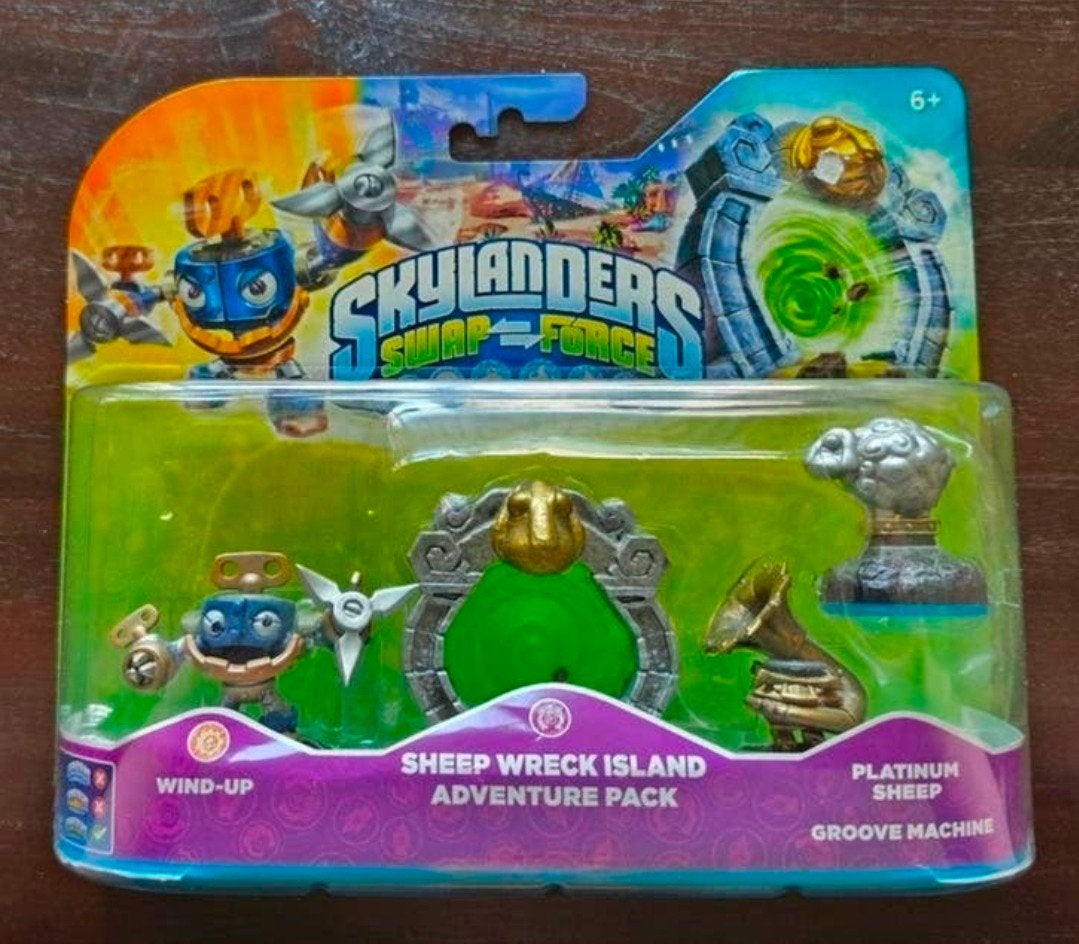 Skylanders swap force sheep wreck island adventure pack, Avontuur en Actie, 2 spelers, Ophalen of Verzenden, Zo goed als nieuw