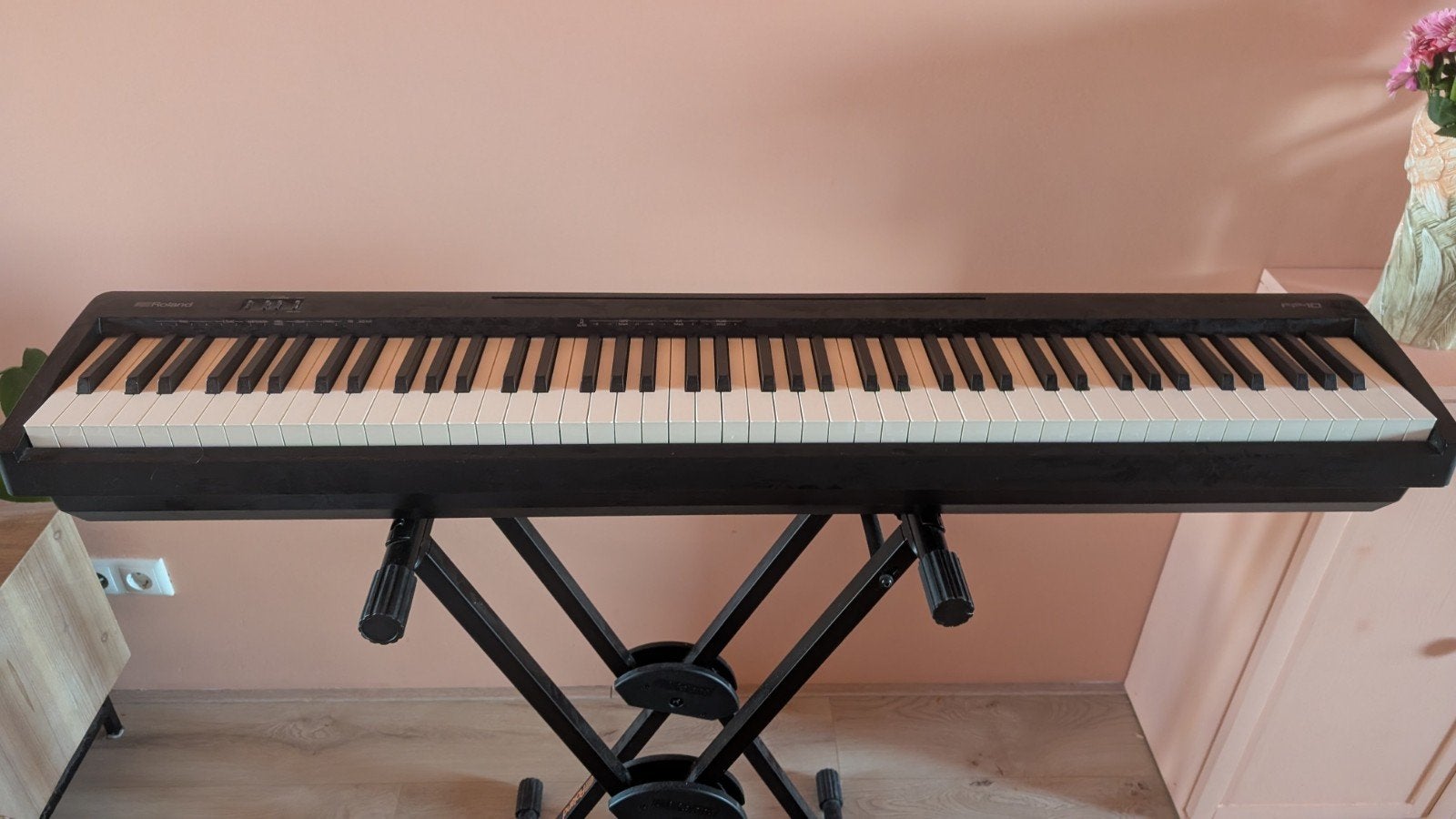 Roland FP-10 Digitale Piano met Standaard, Ophalen, Zwart, Digitaal, Zo goed als nieuw