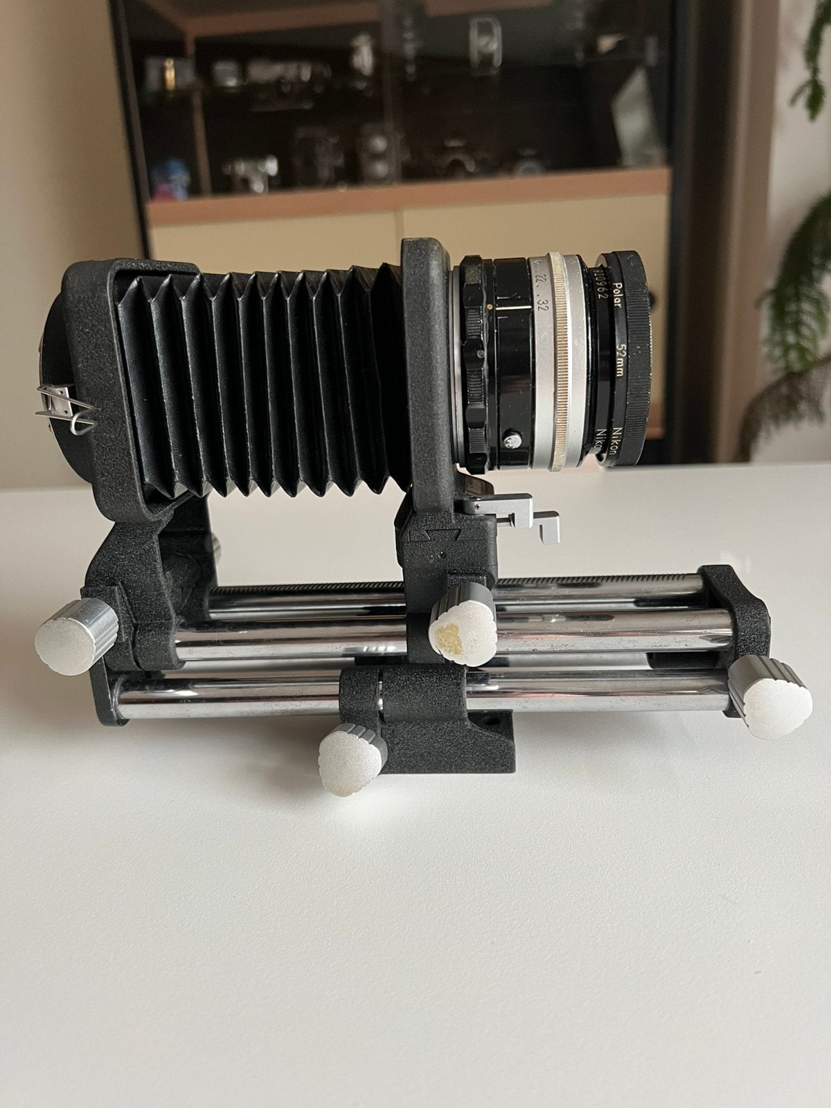 Nikon PB-4 & Nikkor P 105mm 4.0, Gebruikt, Ophalen of Verzenden, Nikon, Nvt