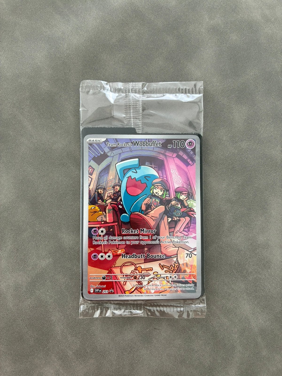 Team Rocket’s Wobbuffet #203 SVP, Ophalen of Verzenden, Zo goed als nieuw