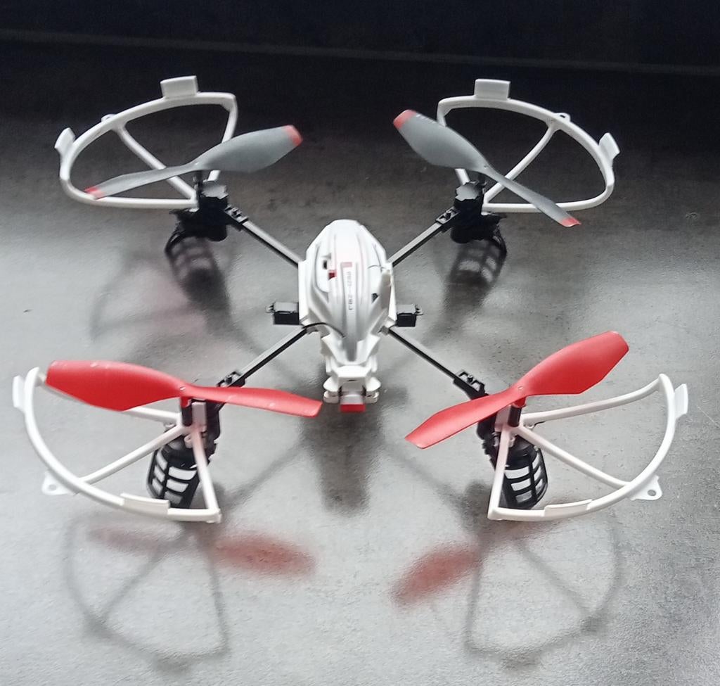 Air Hogs Helix Sentinel Drone compleet met FPV Bril, Koffer, Ophalen, Cameradrone, 100 tot 1000 meter, Overige merken