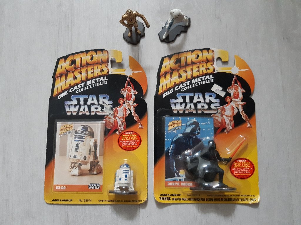 Star Wars Action Masters Die Cast Figures, Verzamelen, Star Wars, Verzenden, Gebruikt, Actiefiguurtje