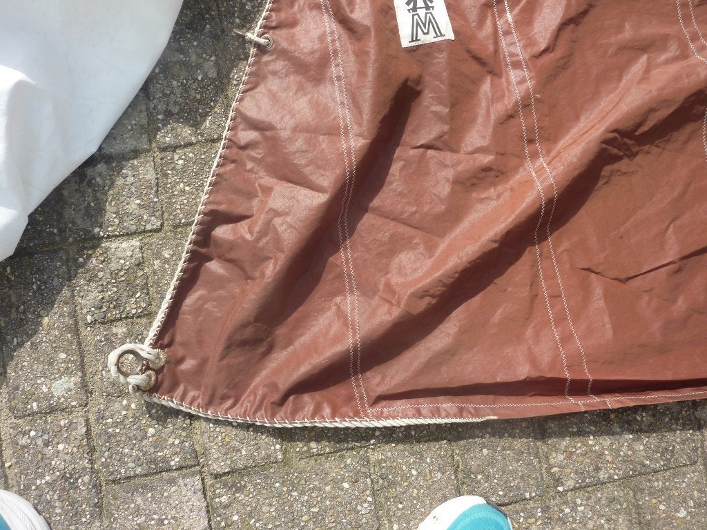 fok bruin platbodems, Ophalen of Verzenden, Zo goed als nieuw, Motor en Techniek