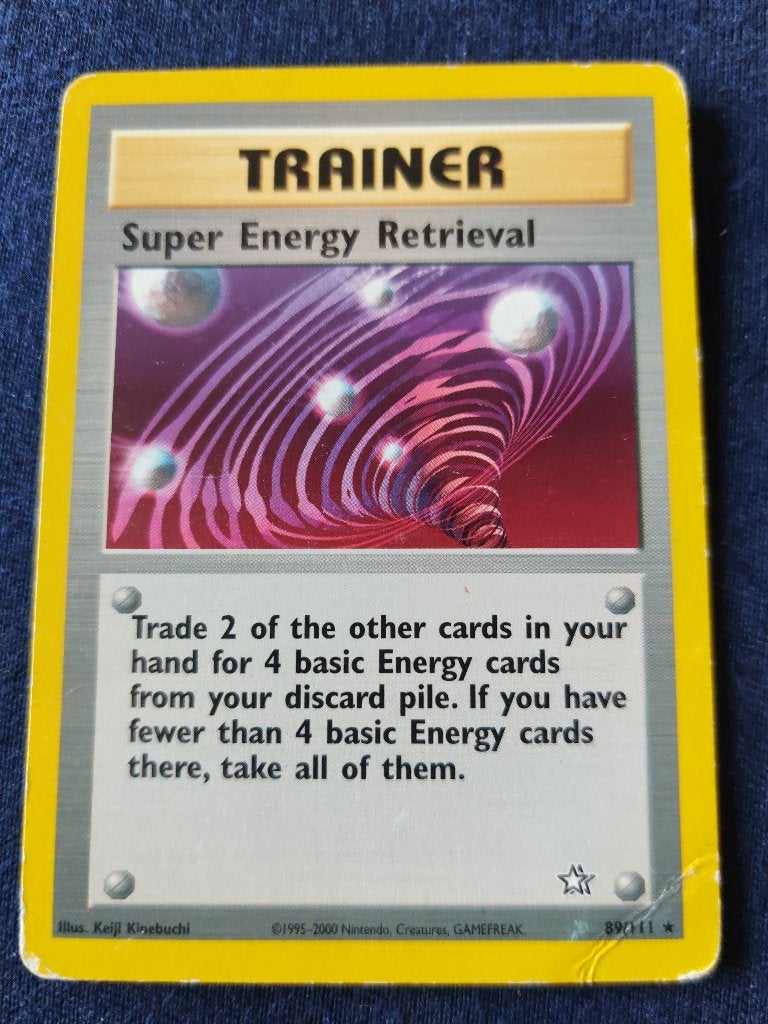 Super Energy Retrieval - Neo Genesis 89/111 - Excelent, Ophalen of Verzenden, Nieuw
