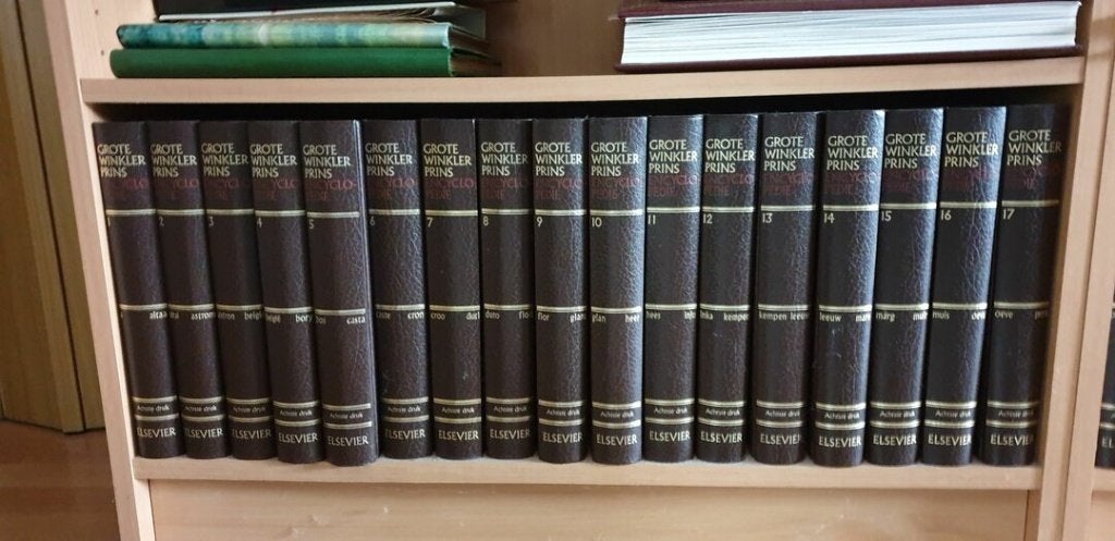 Winkler Prins Encyclopedie - Complete set (25 delen), Boeken, Ophalen, Zo goed als nieuw, Algemeen, Complete serie