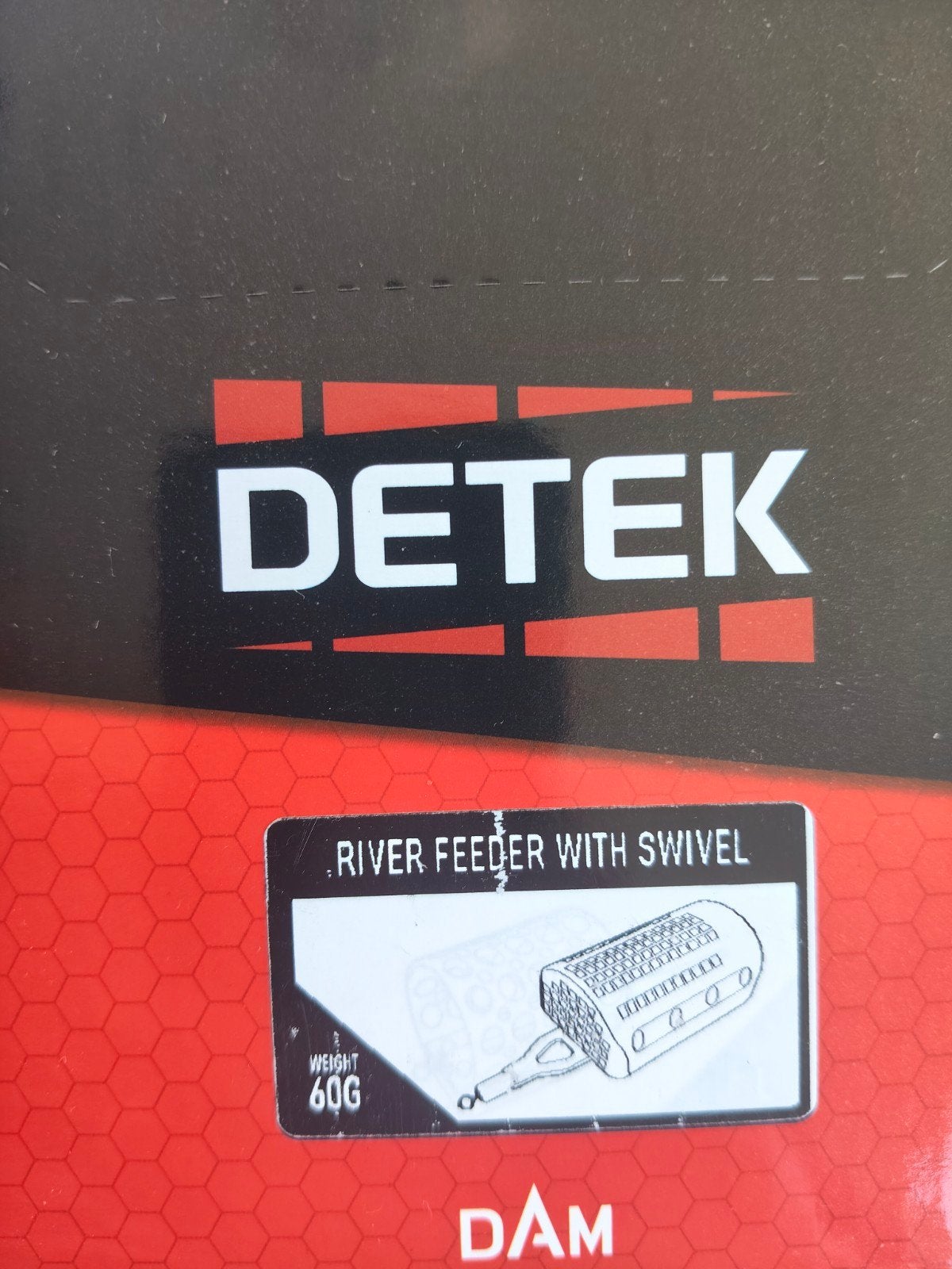 40 x stuks Dam Detek River feeder with swivel, Verzenden, Nieuw, Werphengel