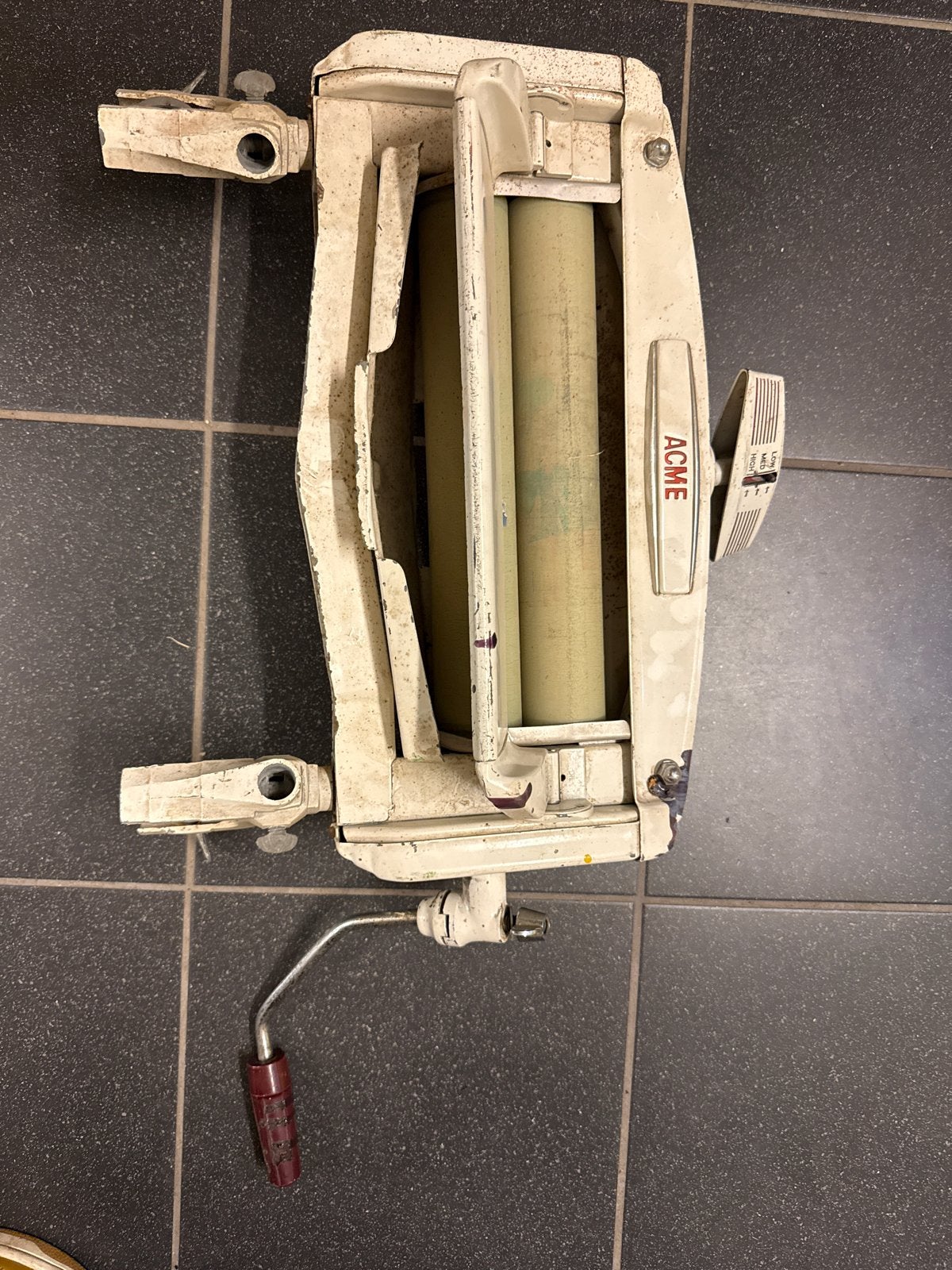 Vintage ACME Wringer - Antieke Waswringer, Ophalen of Verzenden, Gebruikt, Minder dan 1200 toeren, Minder dan 85 cm