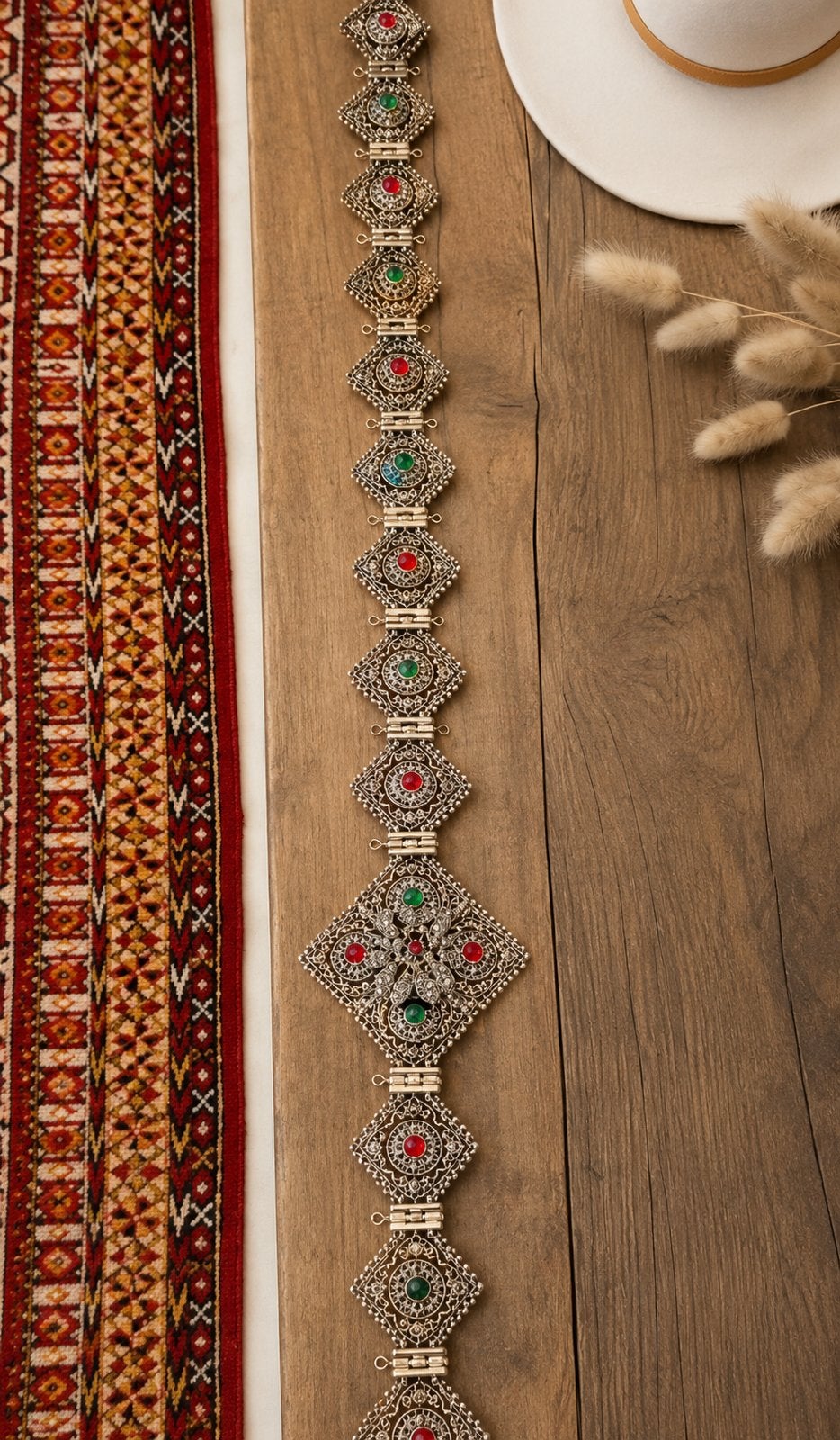 Feestelijke riem/ Abaya/ Kaftan/ Takchita/ mdamma, Kleding | Dames, Gelegenheidskleding, Maat 38/40 (M), Overige typen, Nieuw