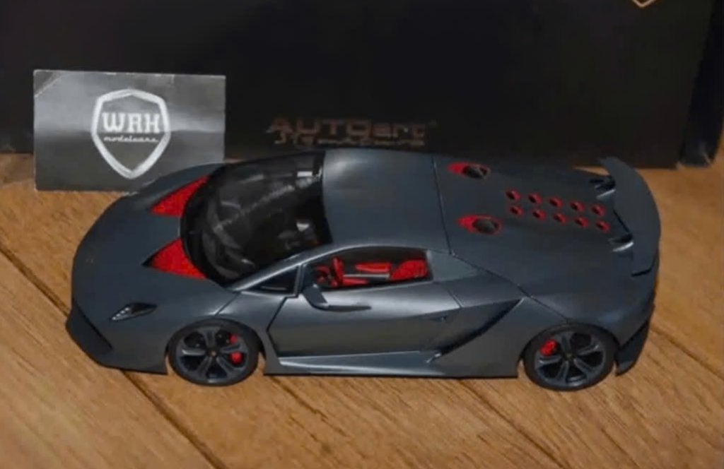 1:18 LAMBORGHINI SESTO ELEMENTO Autoart signature 74671 WRH, Verzenden, Zo goed als nieuw, Auto, Autoart
