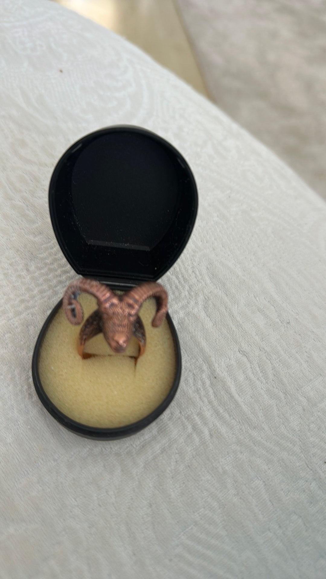 Zilveren ring 935 750 nrs, Ophalen of Verzenden, Zo goed als nieuw, Zilver, Dame
