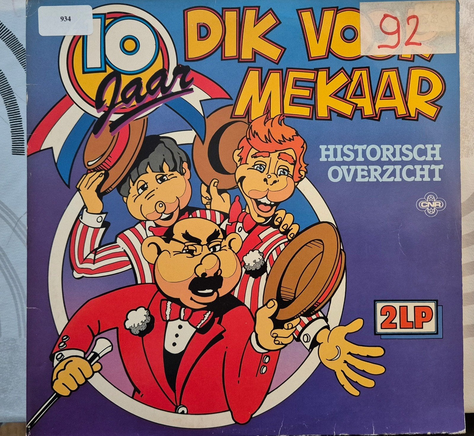 2-LP André van Duin - 10 Jaar Dik Voormekaar, Ophalen of Verzenden, Gebruikt, 12 inch, Levenslied of Smartlap