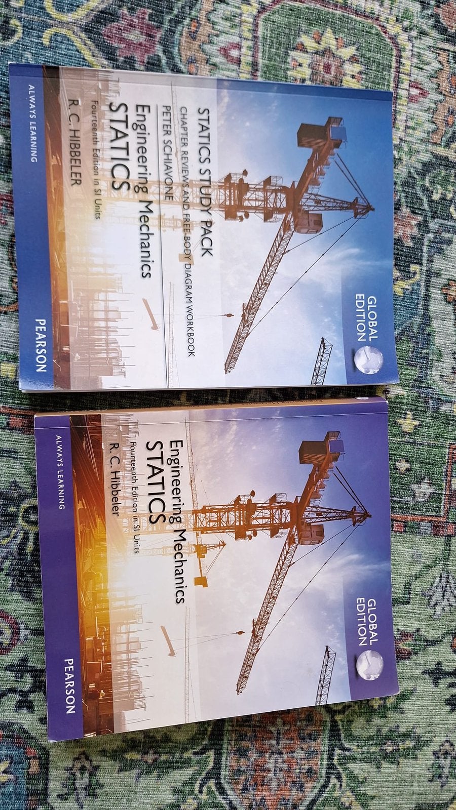 Engineering mechanics statics Hibbeler 14th edition, Ophalen of Verzenden, Zo goed als nieuw, Natuurwetenschap