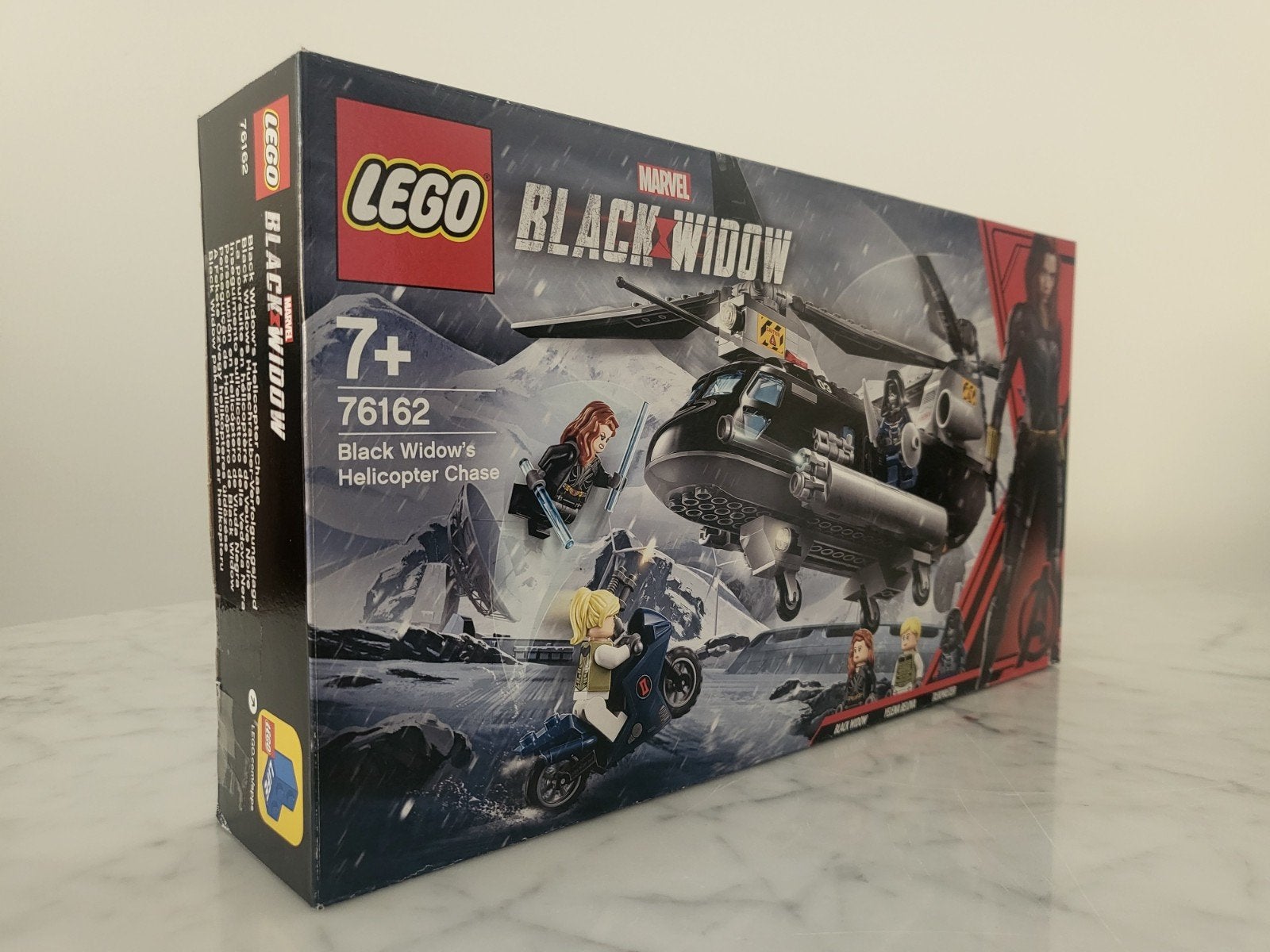 LEGO Marvel Black Widow's Helicopter Chase 76162, Ophalen of Verzenden, Nieuw, Complete set, Lego