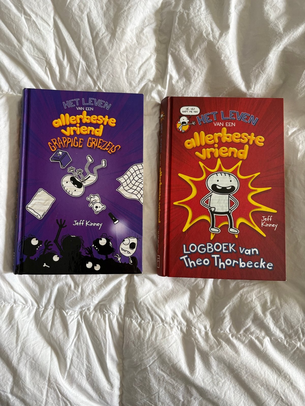 Het leven van een allerbeste vriend - Jeff Kinney, Ophalen of Verzenden, Gelezen, Fictie algemeen