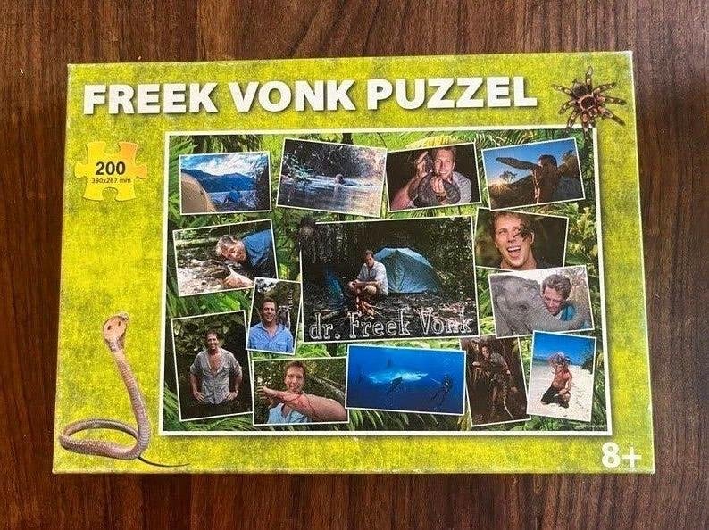 #Sint | Freek Vonk Wildernis puzzel (200stuks), Ophalen of Verzenden, Meer dan 50 stukjes, Zo goed als nieuw, 6 jaar of ouder