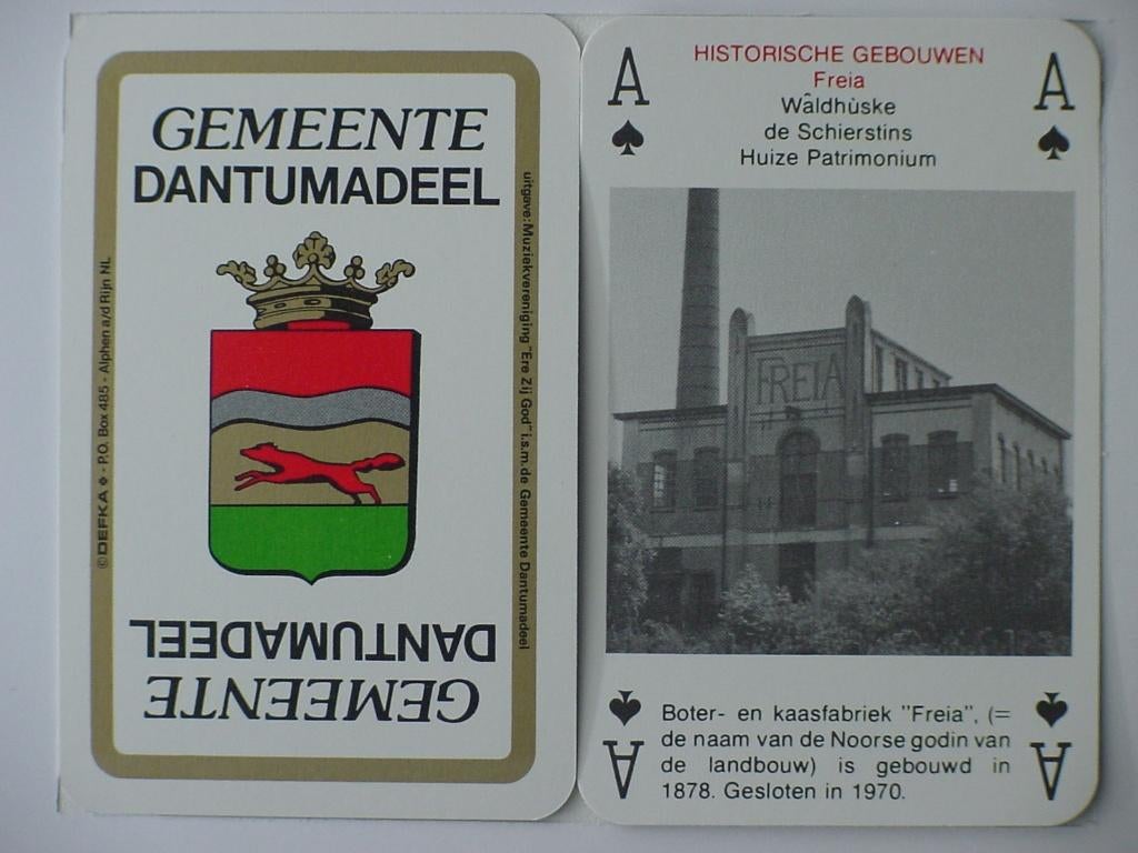 Kaart- en Kwartetspel Dantumadeel, Ophalen of Verzenden, Nieuw, Kwartet(ten)