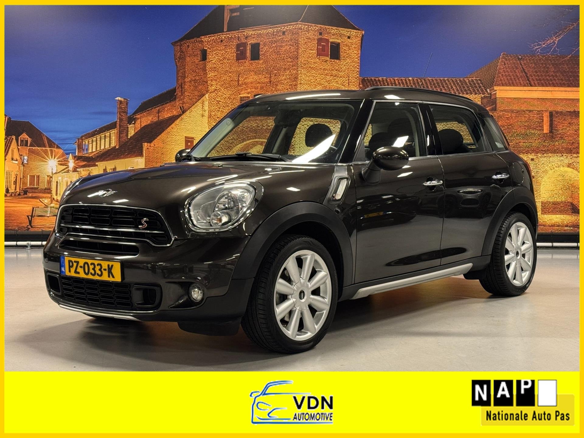 Mini Mini Countryman 1.6 Cooper S ALL4 Pepper Cruise&Climate, Auto's, Dealer onderhouden, Stof, Gebruikt, 1365 kg