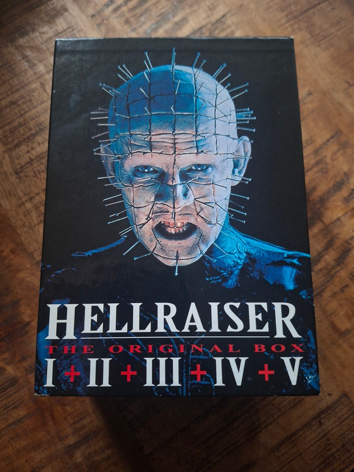 Hellraiser I-V The Original Box DVD - Horror Collectie, Cd's en Dvd's, Ophalen, Gebruikt, Vanaf 16 jaar, Inclusief doosje